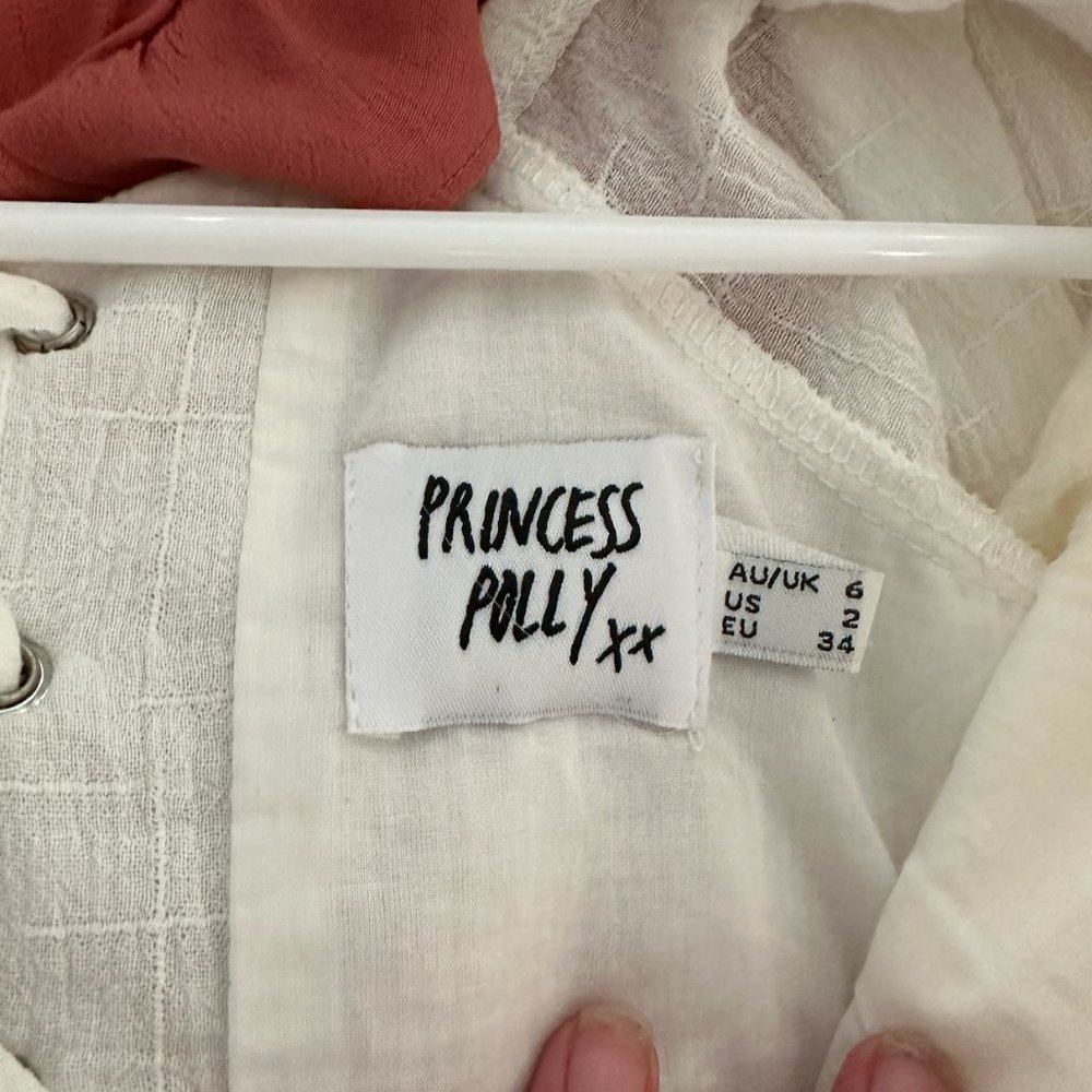 Pincess polly crop top size 6
